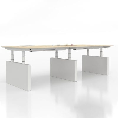 6DF3A 电动升降桌 带面板