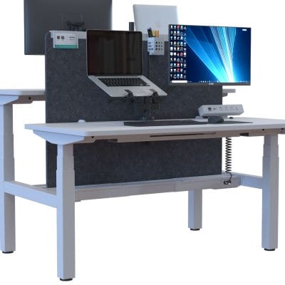 4BF3A 工程 电动升降桌 带桌面